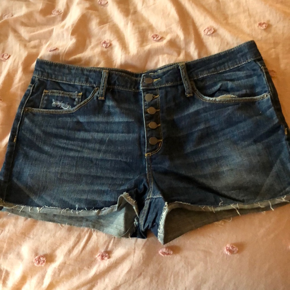 High rise shorts